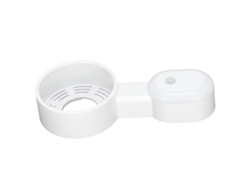 Suporte De Parede Com Luz Noturna Para Alto-falante Inteligente Resistente Ao Desgaste Compatível Com Dot 2nd 100‑240v