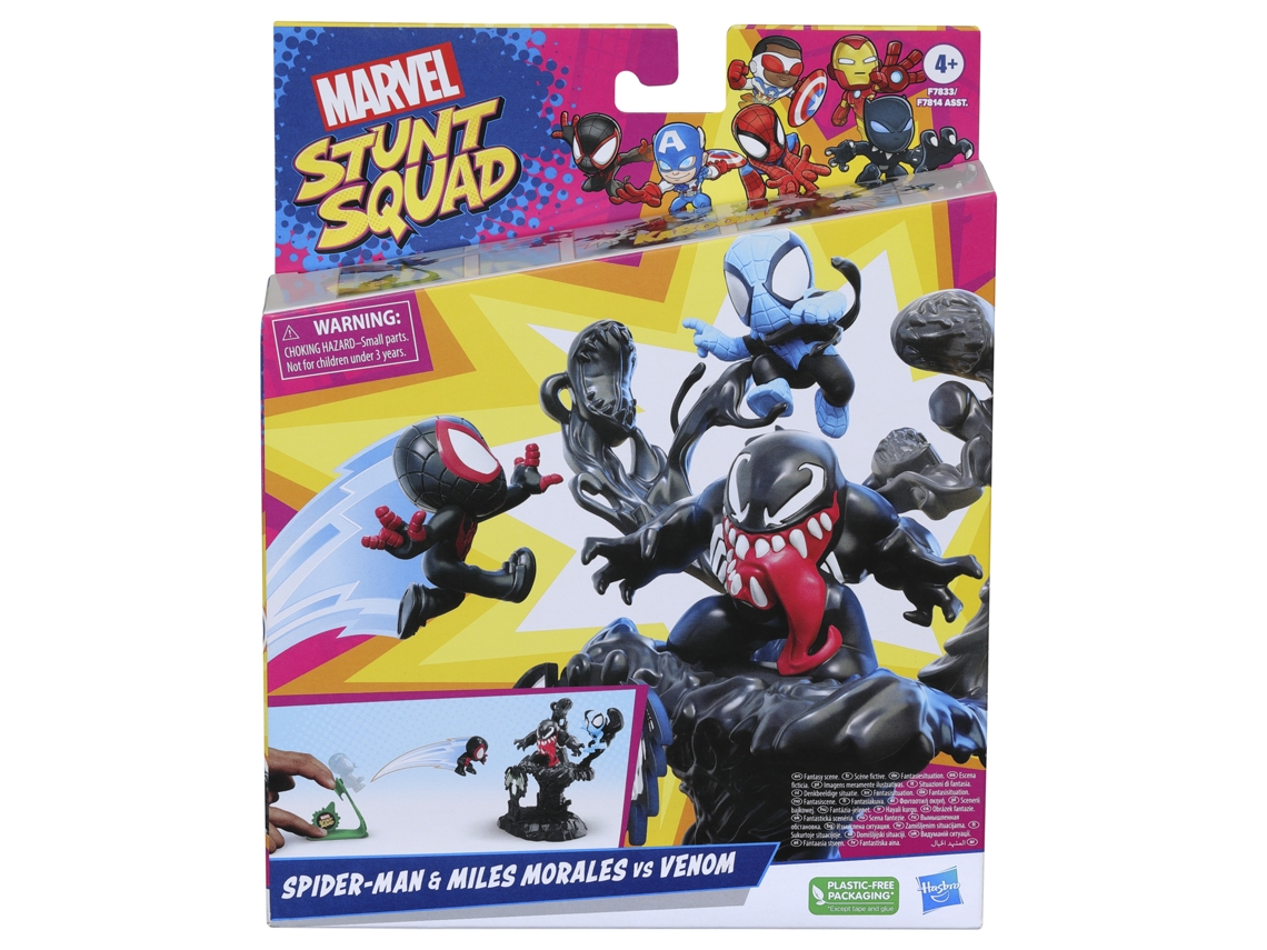 Figura de Acción MARVEL CLASSIC Stunt Squad Villano Knockdown Playset (21,60x25,40x21,00)