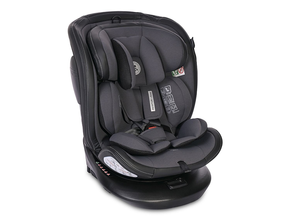 Silla de Auto AVIATOR i-Size (40-150 cm) con Isofix Grey LORELLI