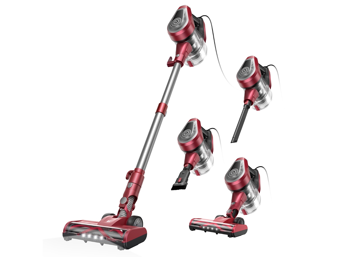 Aspiradora Vexilar C8 Con Cable 600w 60000pa, Ligera, Led, 7m Cable, 1.5l, Autopropulsada, 6 En 1,