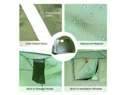 Tienda de almacenamiento para bicicletas de lona Oxford impermeable 210d