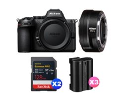 Nikon Z5 Ii + Ftz Ii + 2 Sandisk 128gb Extreme Pro Uhs-ii Sdxc + 3 Nikon En-el15c + Ebook “20 Consejos Para Fotos Que Impactan”