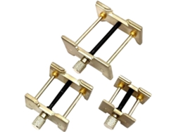 Soporte De 3 Piezas Para Mecanismos De Reloj En Aleación De Aluminio Con Diseño Microajustable Y Soporte Compacto.