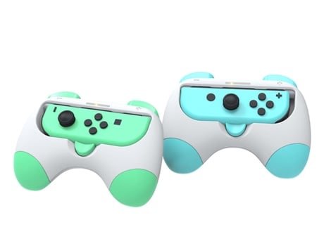 2 agarres cómodos compatibles con Switch OLED/Joy-Con para mejorar tu experiencia de juego.