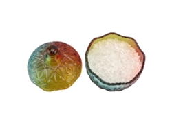 Tarro Desmagnetizante De Cristal Con Tapa Para Dulces, Joyas Y Decoración - Duradero