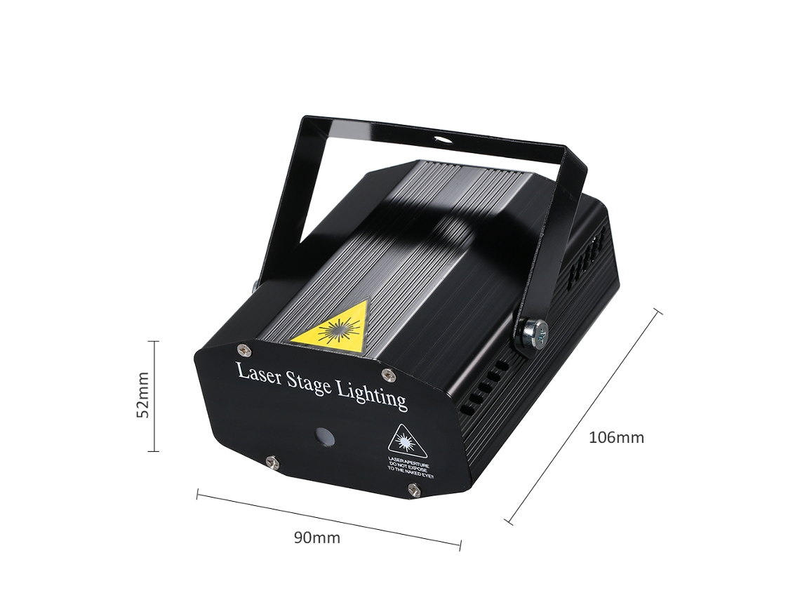 2026-luz De Escenario Led Con Proyector Laser Rojo Y Verde Activado Por Sonido, 110-240v, Para Dj, Disco, Fiesta Y Club