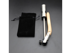 Antorcha De Gas Plegable Para Camping Con Mango De Madera, Quemador Portátil De Alta Potencia Para Barbacoas Y Picnics
