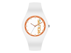 Reloj Sanda 6076 para mujer con escala simple y esfera redonda, correa de silicona y cuarzo Hengrongshen