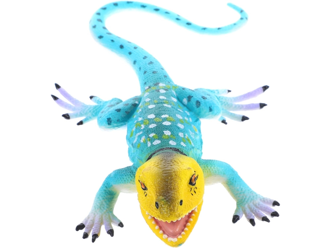Figura Decorativa Pequeña De Lagarto Realista, Modelo De Escultura De Pvc.