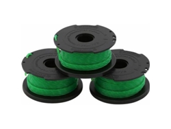 3 Carretes De Repuesto Para Cortacésped Black+decker, Hilo De Nailon De 2 Mm Y 6 M
