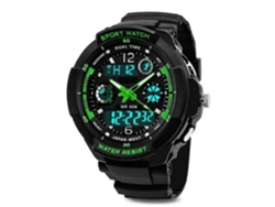 Reloj con esfera de cristal mineral, regalo de GOKOCO.