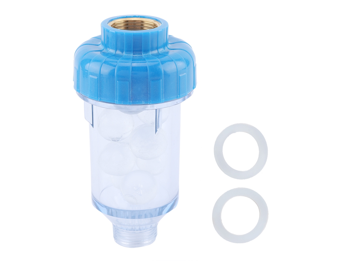 Prefiltro Para Grifo Con Cristal De Silicio-fósforo Para Purificación De Agua (3/4")