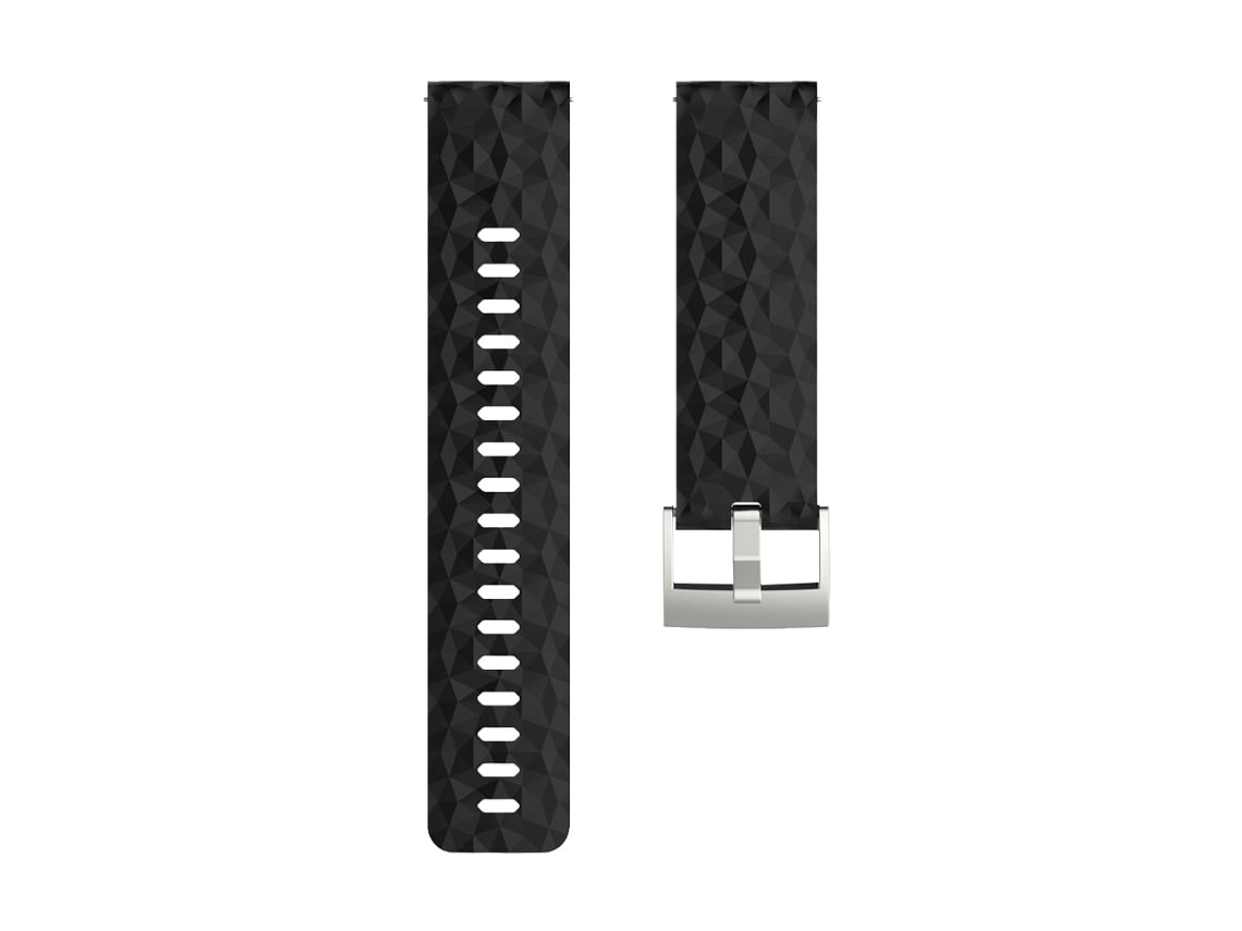 Pulsera De Reloj Inteligente (reemplazo Para Suunto Sport Baro Silicona Negra)