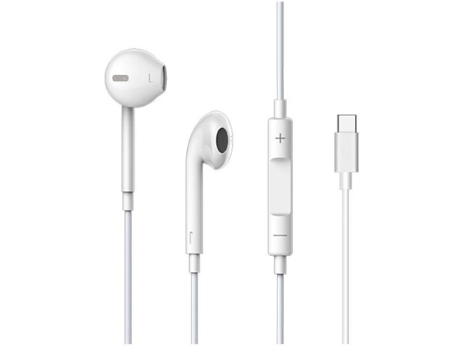 Auriculares Bluetooth DEVIA 6938595325410 (In Ear - Noise Cancelling  - Blanco)