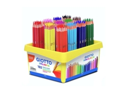 Lápices de Colores Giotto Stilnovo Pack Escolar 192 Unidades 12 Colores