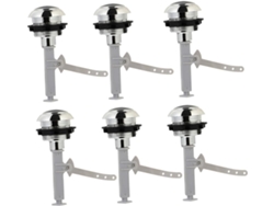 Juego De Botones Para Tanque De Agua De Inodoro De 38 Mm, Repuesto De Botones Pulsadores Para Suministros
