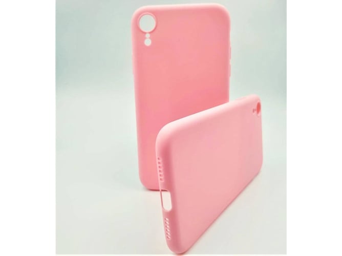 Funda iPhone XR Silicona Rosa