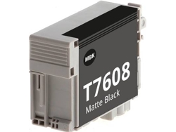 Cartucho para Epson t7608 Negro mate Tinta de Pigmento c13t76084010