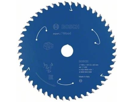 Disco de Sierra Circular BOSCH Para Sierra Sin Cables Expert para Madera 165x1.5/1x20 T48