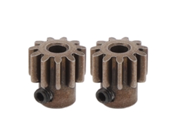Engranaje De Piñón Para Coche Rc 32p 11d 3.175mm Acero 6747 Para Motor Rustler 4x4 Eje De 3mm 2 Piezas