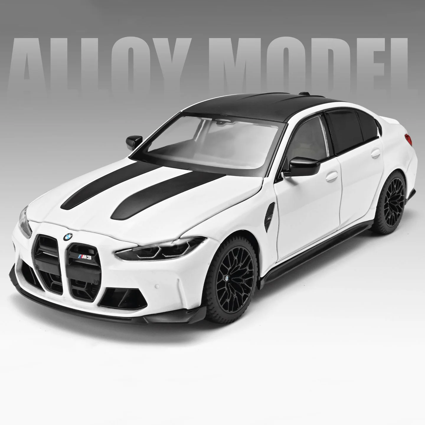Coche De Juguete Modelo A Escala 1:24 De Un Superdeportivo De Metal Fundido.