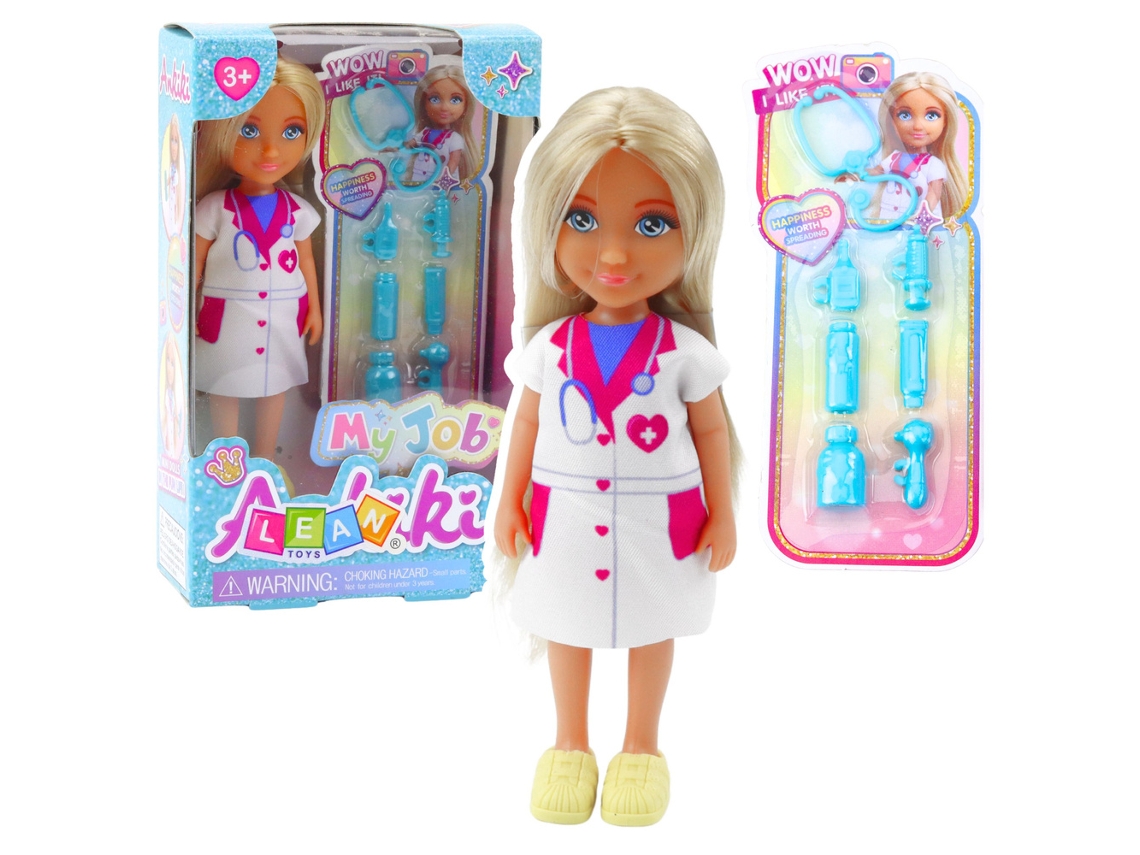 Mini muñeca Ankiki Doctor con accesorios de tratamiento B.active