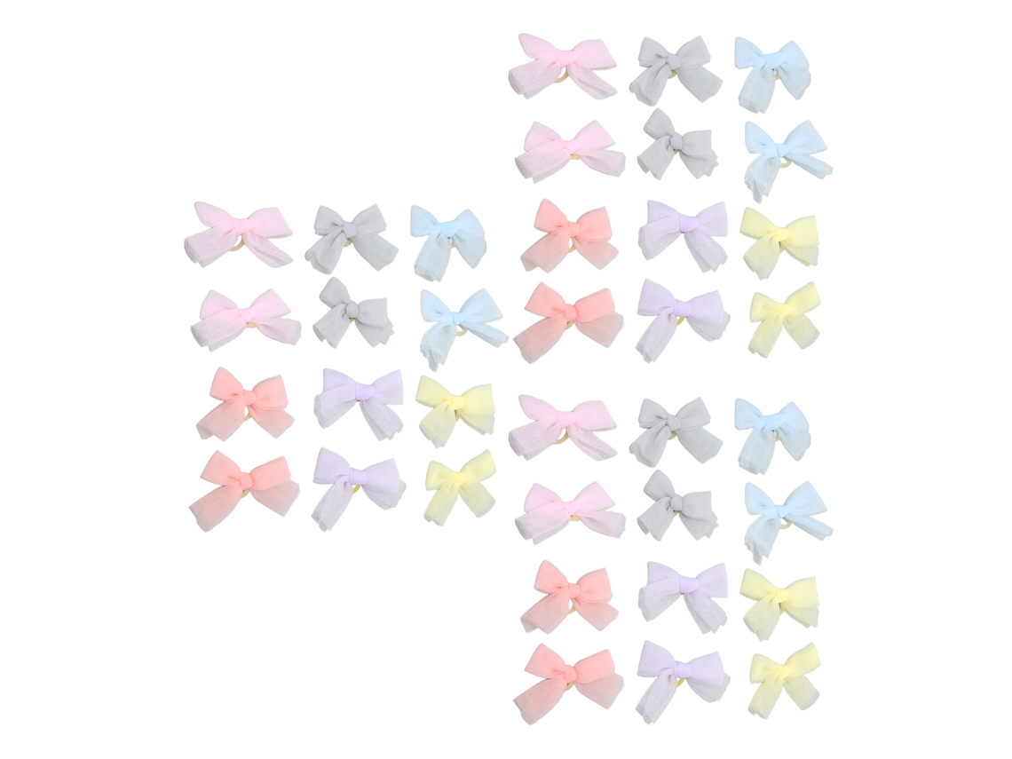2026altiro-36pcs Lazos De Pelo Para Perros Fashion Cute Moños Con Goma Elástica Accesorios De Peluquería Para Mascotas