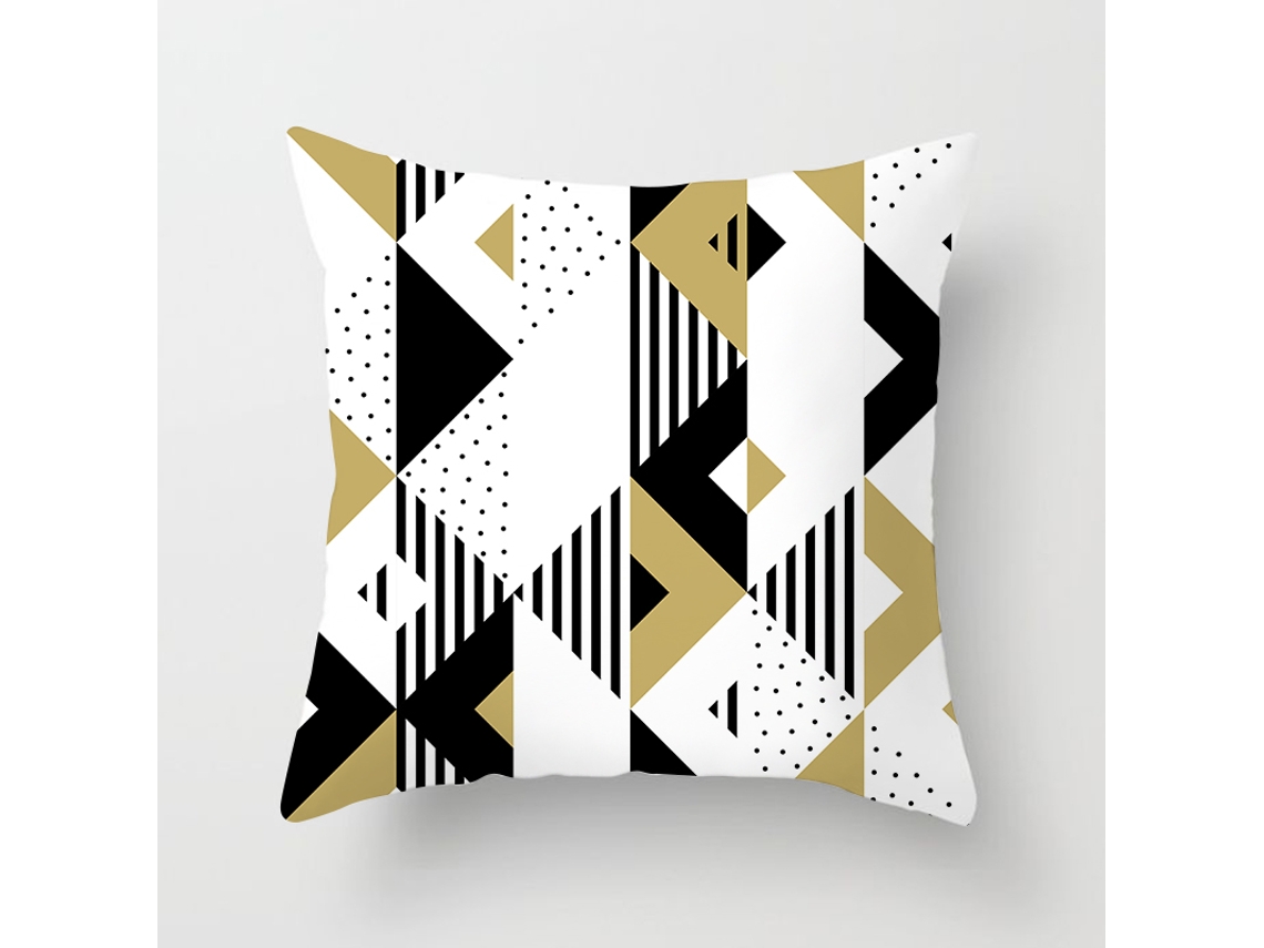 Serie Moderna y Sencilla Abstracta Funda de Almohada