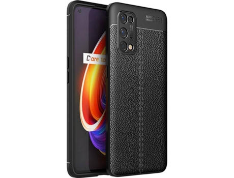 Carcasa Realme 7 Pro Rugged Leather Negro