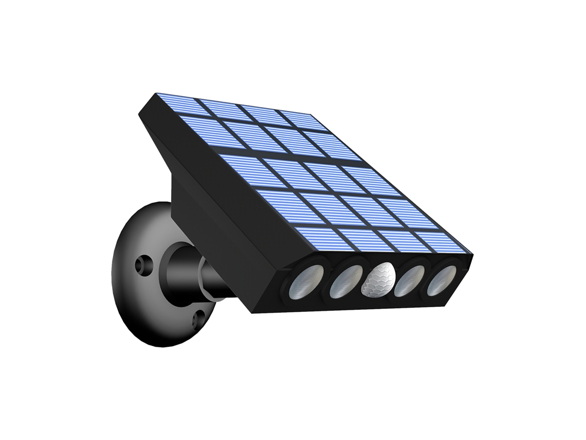Luz de seguridad LED (sensor de movimiento solar)