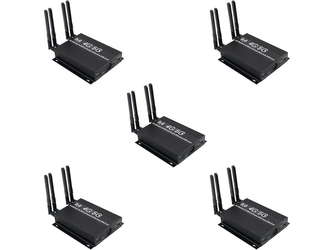 5x Módulo Ngff(m2) 4g/5g Adaptador A Usb 3.0 Ventilador