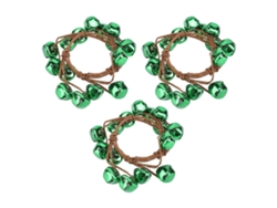 Yncm-guirnalda De Cascabeles Pequeña Para Puerta Navideña De Hierro Adorno Navideño