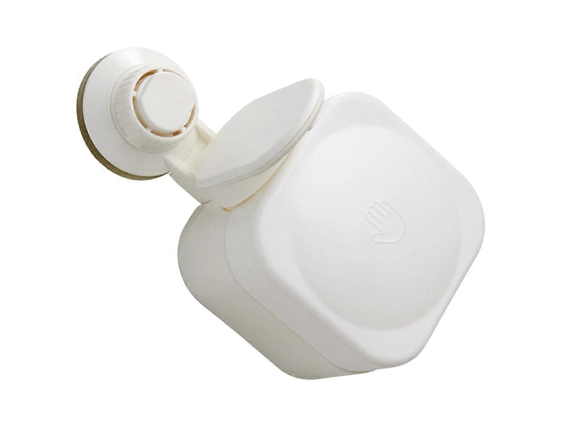Dispensador de jabón de pared con ventosa, para baño, 16 x 8,9 x 8,4 cm, paquete de 1, Rosewell