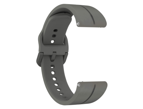 correa de reloj de silicona Gris oscuro 20 mm Samsung, Huawei, Garmin, Huami GTR Mini