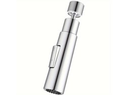 Manguera Extensible Para Grifo De Cocina, Con Tapa Antisalpicaduras Giratoria De 360 Grados, Es Apta Para Diversos Usos. Es Muy Duradera, Co