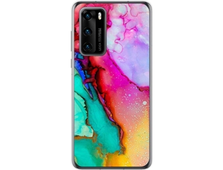 Carcasa Huawei P40 TUMUNDOSMARTPHONE Dibujos Multicolor
