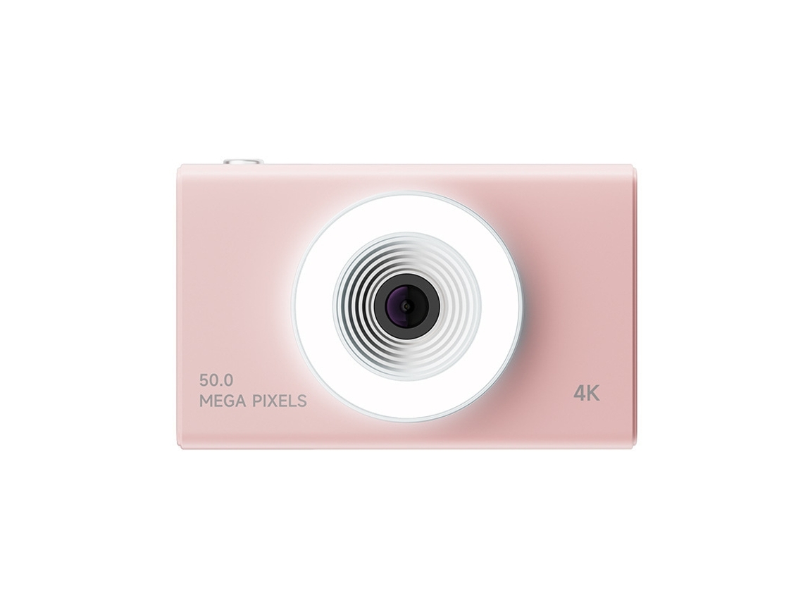 Cámara Digital 4k Hd Con Zoom De 8x Y Luz De Relleno Ajustable Para Principiantes Veanxin