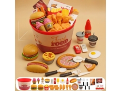 Juego de cocina infantil de 60 piezas Mdug