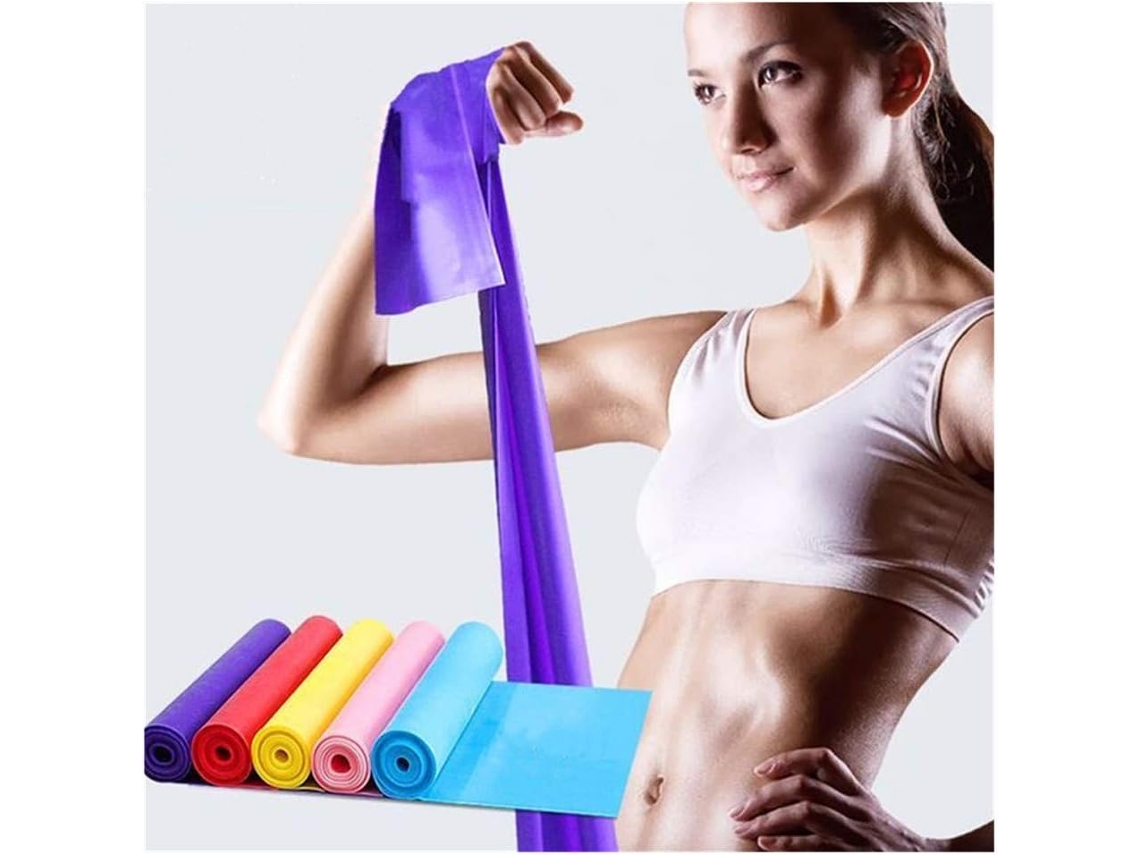 Bandas de resistencia Mdug (5 bandas) Adecuadas para entrenamiento de fuerza, yoga, pilates y ejercicios de fitness.