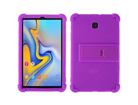 Carcasa de Silicone para Samsung Galaxy Tab a 8.0 (2018) sm-t387 Morado