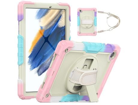 Carcasa de Silicone para Samsung Galaxy Tab a8 10.5 (2021) wi-fi sm-x200/lte sm-x205 Rosa