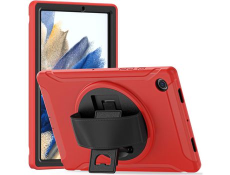 Carcasa de Silicone para Samsung Galaxy Tab a8 10.5 (2021) x200/x205 Rojo