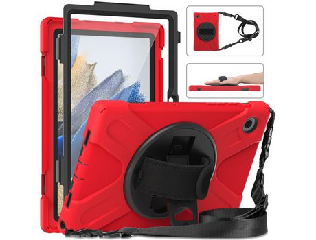 Carcasa de Silicone para Samsung Galaxy Tab a8 10.5 (2021) Rojo