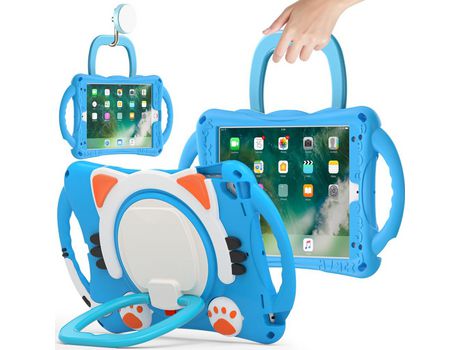 Carcasa para iPad 9.7- (2018)/(2017)/Pro 9.7 (2016)/Air 2 Azul