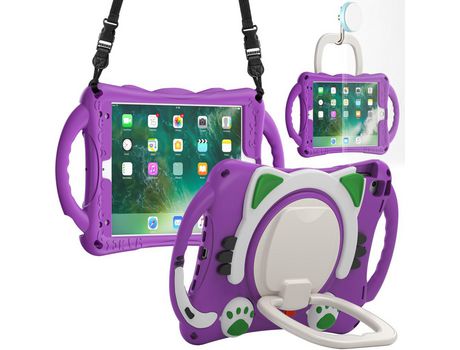 Carcasa para iPad 9.7- (2018)/(2017)/Pro 9.7 (2016)/Air 2 Rojo