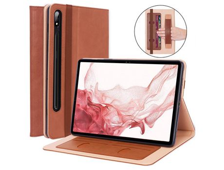 Carcasa para Samsung Galaxy Tab s8 plus Marrón