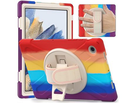 Carcasa de Silicone para Samsung Galaxy Tab a8 10.5 (2021) Rojo
