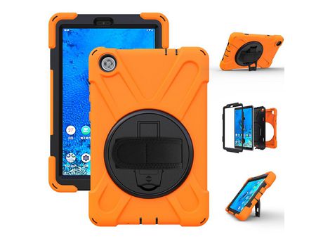 Carcasa de Silicone para Lenovo Tab m8 8 tb-8505f/8505x Laranja