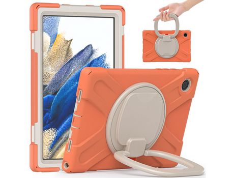 Carcasa de Silicone para Samsung Galaxy Tab a8 10.5 (2021) Laranja