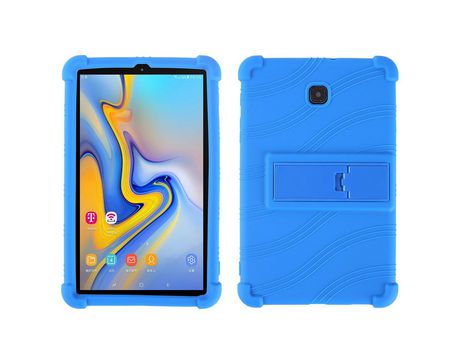 Carcasa de Silicone para Samsung Galaxy Tab a 8.0 (2018) sm-t387 Azul